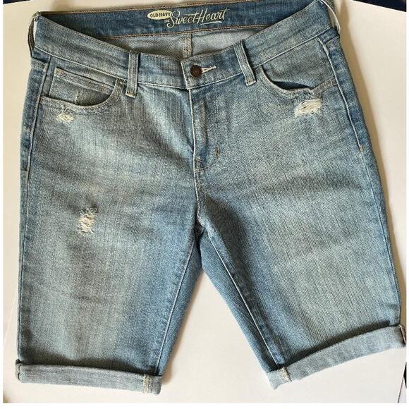 Old Navy Sweetheart‎ Jean Shorts Size 4 - Picture 2 of 8